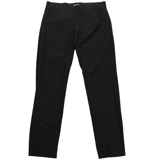 Eileen Fisher Pants - Eileen Fisher Womens Black Stretch Crepe Pull On Pants Size Large L